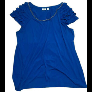 Cato Woman Royal Blue Top